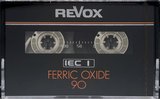 Compact Cassette Revox 90 "Ferric Oxide" Type I Normal 1984 Europe