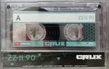 Compact Cassette CRUX ZZ 90 "HQ series" Type II Chrome 2023 Worldwide