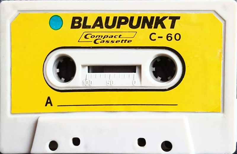 Compact Cassette Blaupunkt 60 "wight" Type I Normal 1979 Europe