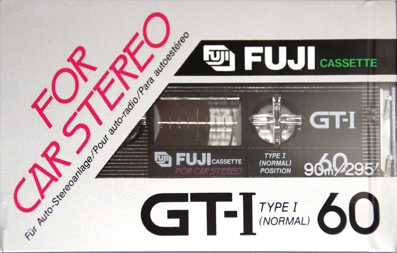 Compact Cassette Fuji GT-I 60 Type I Normal 1982 Europe