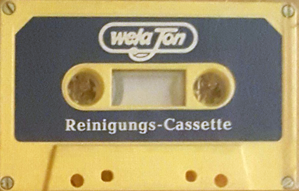 Compact Cassette WelaTon Cleaning Cassette Germany