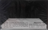 Compact Cassette Manatex 90 Type I Normal 1980 Hong Kong