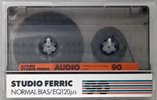 Compact Cassette Ilford 90 "Studio Ferric" Type I Normal 1982 Europe