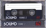Compact Cassette Sound Ferro I 60 Type I Normal 1990 Europe