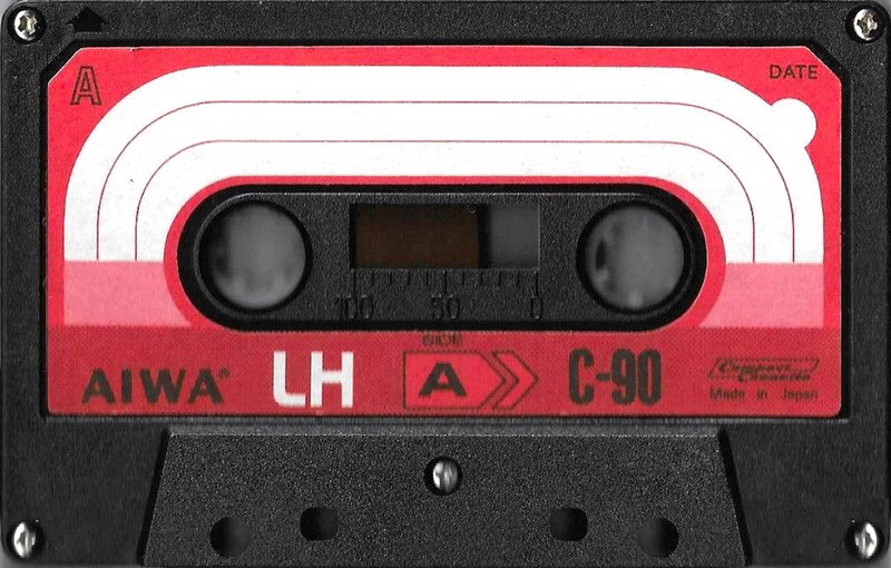 Compact Cassette Aiwa LH 90 Type I Normal 1976 Japan