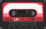 Compact Cassette Aiwa LH 90 Type I Normal 1976 Japan