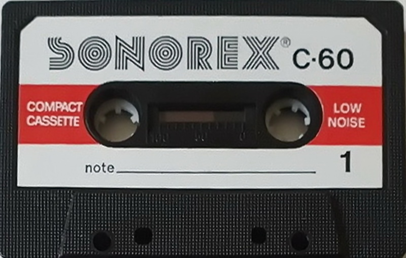 Compact Cassette Sonorex 60 Type I Normal Unknown Country