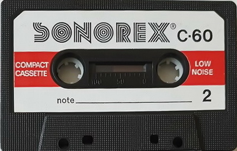 Compact Cassette Sonorex 60 Type I Normal Unknown Country