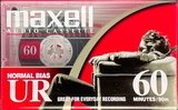 Compact Cassette Maxell UR 60 Type I Normal 2002 North America