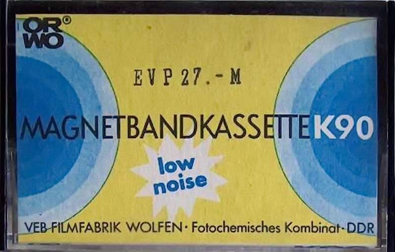 Compact Cassette ORWO 90 Type I Normal 1975 East Germany