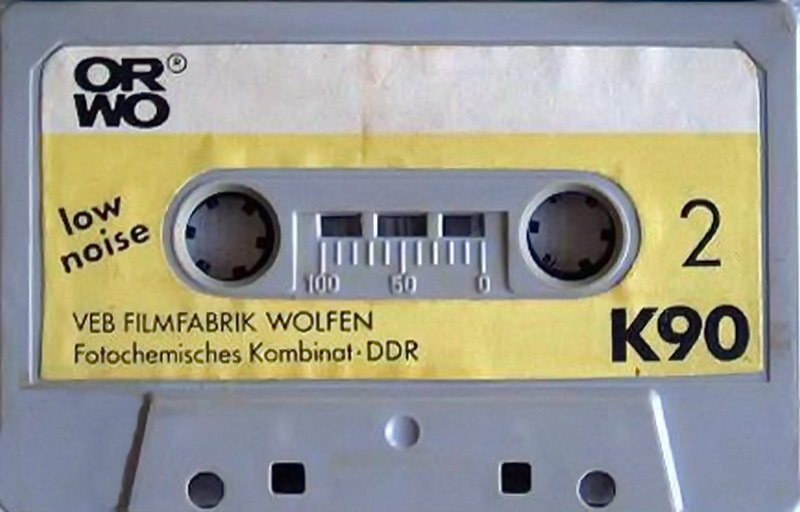 Compact Cassette ORWO 90 Type I Normal 1975 East Germany