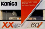 Compact Cassette Konica XX 60 Type I Normal 1984 Japan