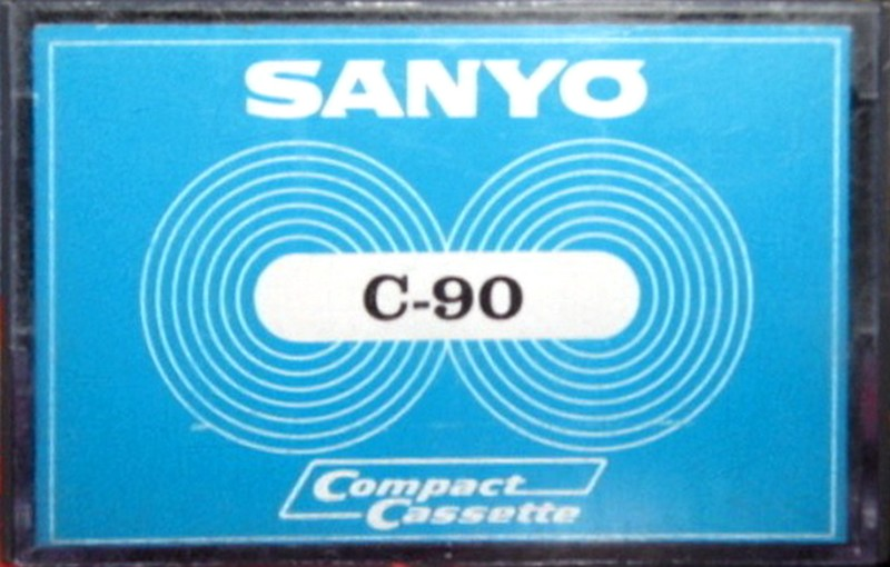 Compact Cassette Sanyo 90 Type I Normal 1972 Europe