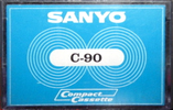 Compact Cassette Sanyo 90 Type I Normal 1972 Europe