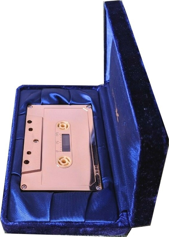 Compact Cassette TDK 90 "Golden cassette" Type II Chrome Japan