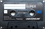 Compact Cassette Universum Super 90 Type I Normal 1979 Europe