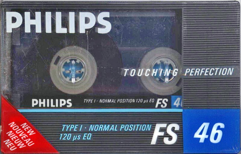Compact Cassette Philips FS 46 Type I Normal 1987 Europe