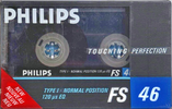 Compact Cassette Philips FS 46 Type I Normal 1987 Europe