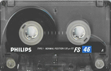 Compact Cassette Philips FS 46 Type I Normal 1987 Europe