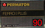Compact Cassette Permaton Ferro I Plus 90 Type I Normal 1980 Germany
