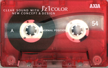 Compact Cassette AXIA J`z 1 Color 54 "JZ1J 54" Type I Normal 2002 Japan