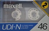 2 pack Maxell UDI-N 46 Type I Normal 1985 Japan