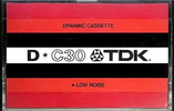 Compact Cassette TDK D 30 Type I Normal 1972 Japan