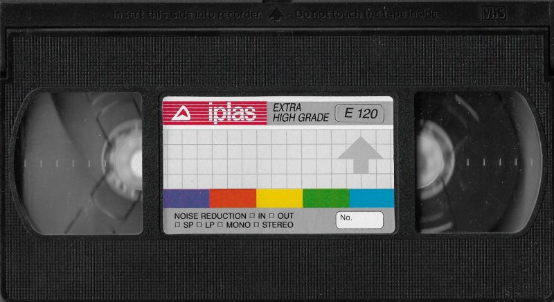 VHS, Video Home System Iplas 120 Type I Normal East Europe