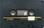 Compact Cassette TDK HX-S 90 Type II Chrome 1983 USA