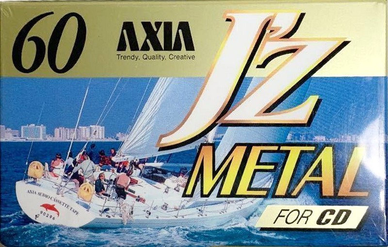 Compact Cassette AXIA J`z Metal 60 "JZMC 60" Type IV Metal 1995 Japan