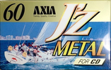 Compact Cassette AXIA J`z Metal 60 "JZMC 60" Type IV Metal 1995 Japan