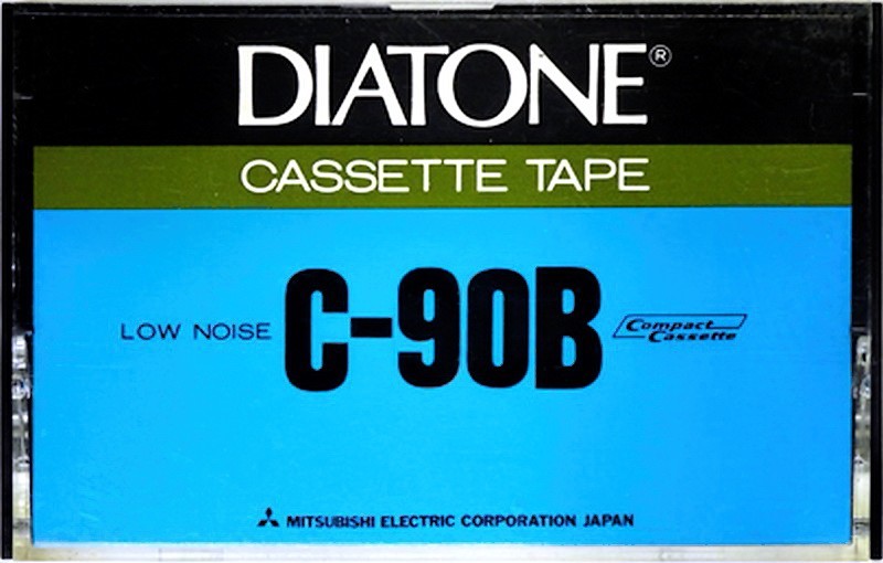 Compact Cassette Diatone 90 "C-90B" Type I Normal 1973 Japan