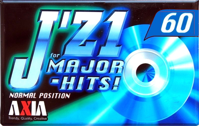 Compact Cassette AXIA J`z 1 60 "JZ1H 60" Type I Normal 1998 Japan