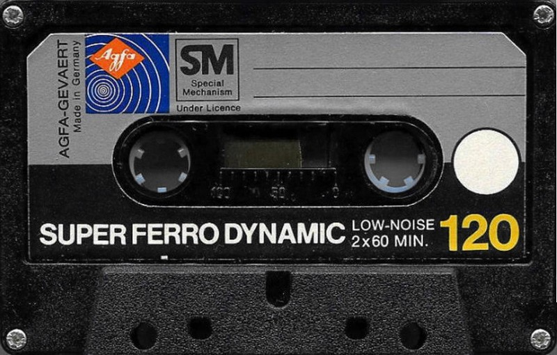Compact Cassette AGFA Super Ferro Dynamic 120 Type I Normal 1978 Europe