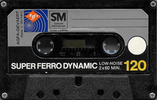Compact Cassette AGFA Super Ferro Dynamic 120 Type I Normal 1978 Europe