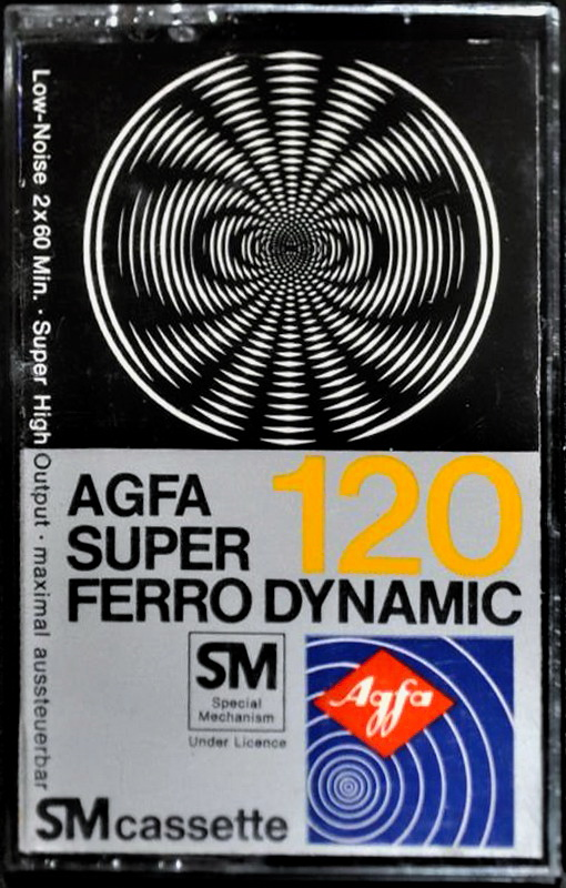 Compact Cassette AGFA Super Ferro Dynamic 120 Type I Normal 1978 Europe
