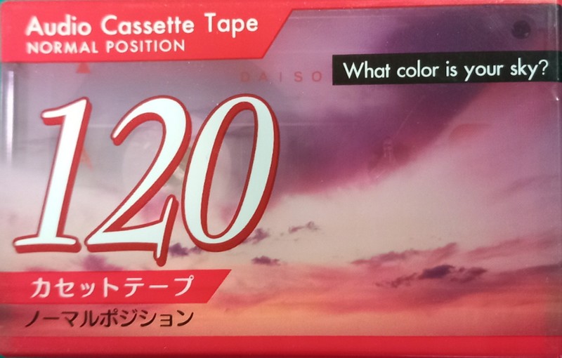 Compact Cassette Daiso What color is your sky? 120 Type I Normal 2002 Japan
