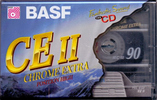 Compact Cassette BASF CE II Chrome Extra 90 Type II Chrome 1995 Europe