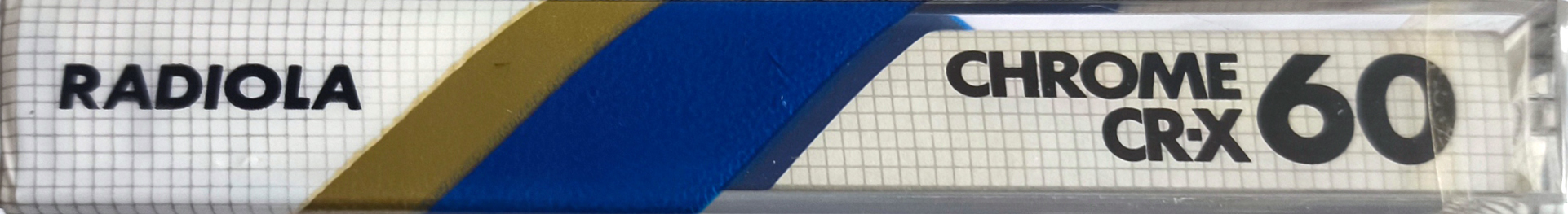 Compact Cassette Radiola CR-X 60 Type II Chrome 1985 Europe