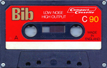Compact Cassette Bib 90 Type I Normal 1973 Europe