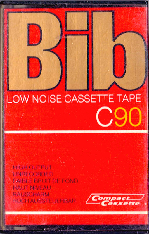 Compact Cassette Bib 90 Type I Normal 1973 Europe
