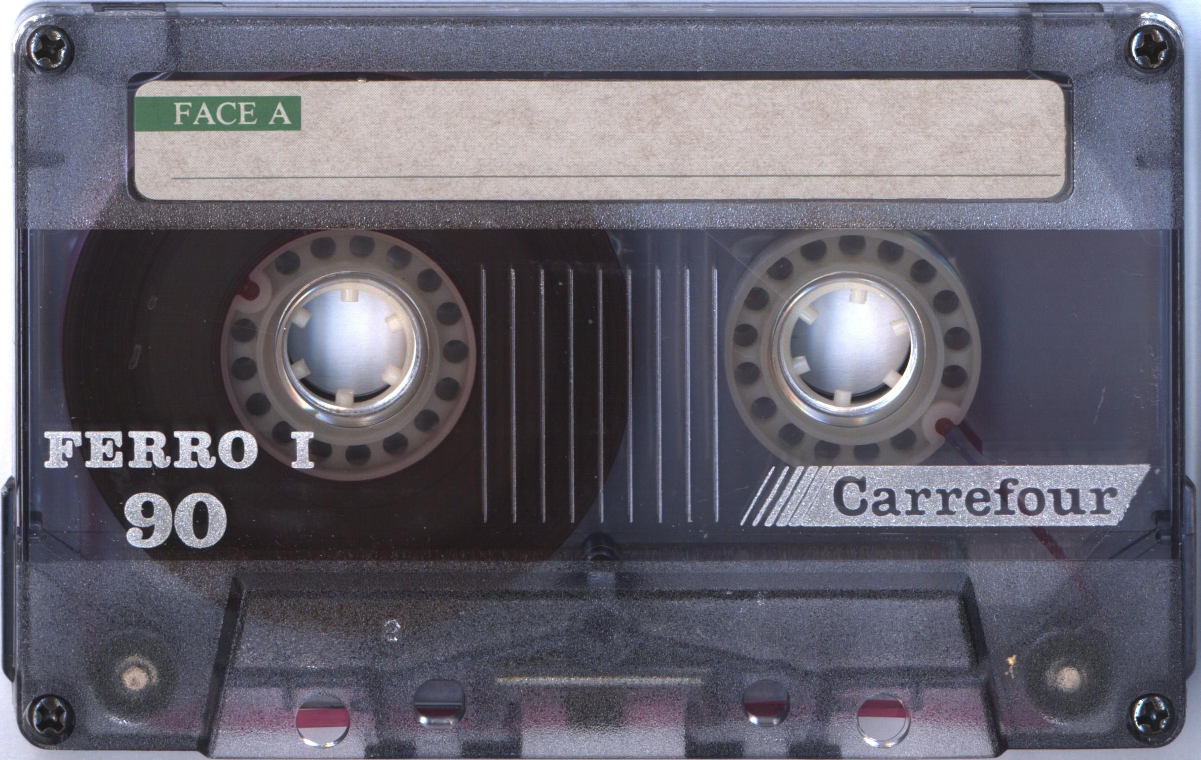 Compact Cassette Carrefour 90 Type I Normal 1990 France