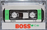 Compact Cassette Boss 46 Type I Normal Turkey