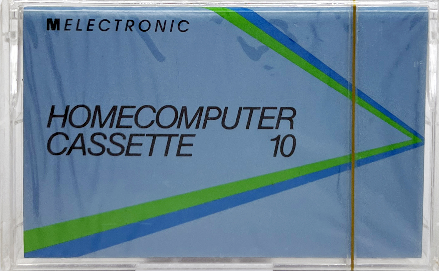 Compact Cassette Melectronic 10 "Homecomputer" Computer Cassette Switzerland