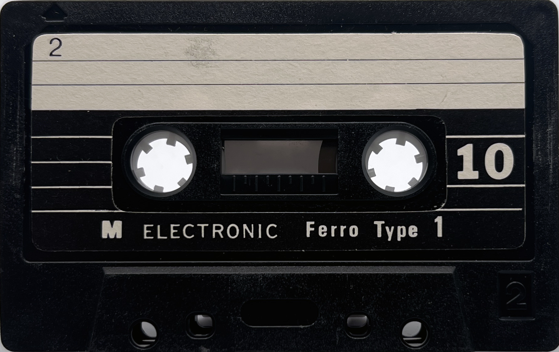 Compact Cassette Melectronic 10 "Homecomputer" Computer Cassette Switzerland