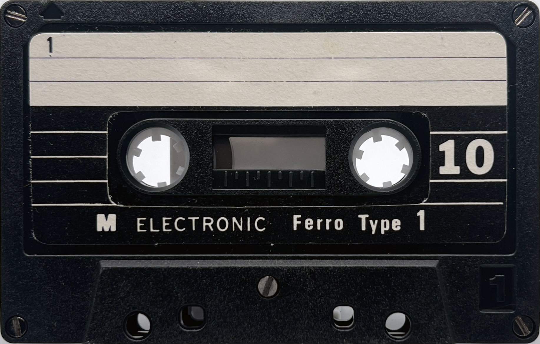 Compact Cassette Melectronic 10 "Homecomputer" Computer Cassette Switzerland