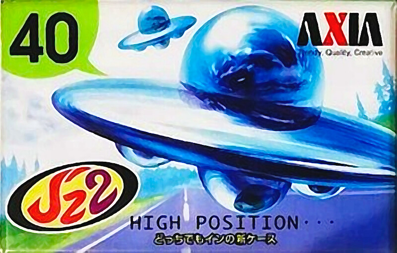 Compact Cassette AXIA J`z 2 40 "JZ2G 40" Type II Chrome 1997 Japan