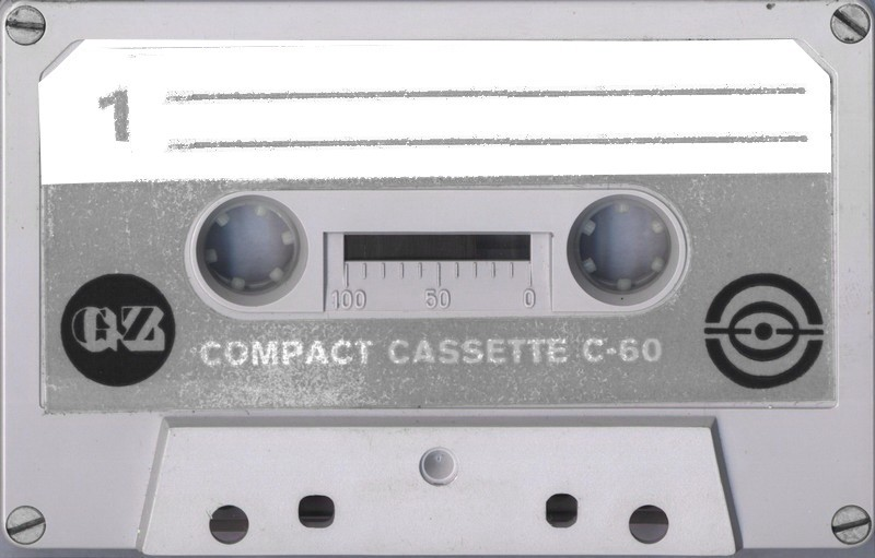 Compact Cassette GZ 60 Type I Normal 1975 Czechoslovakia