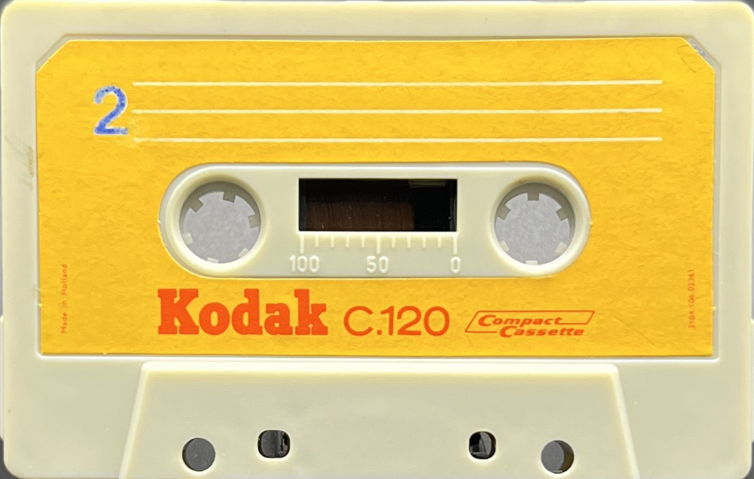 Compact Cassette Kodak 120 Type I Normal 1971 Europe