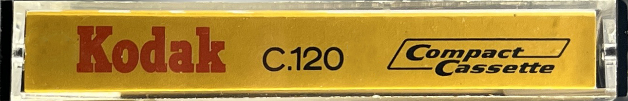 Compact Cassette Kodak 120 Type I Normal 1971 Europe